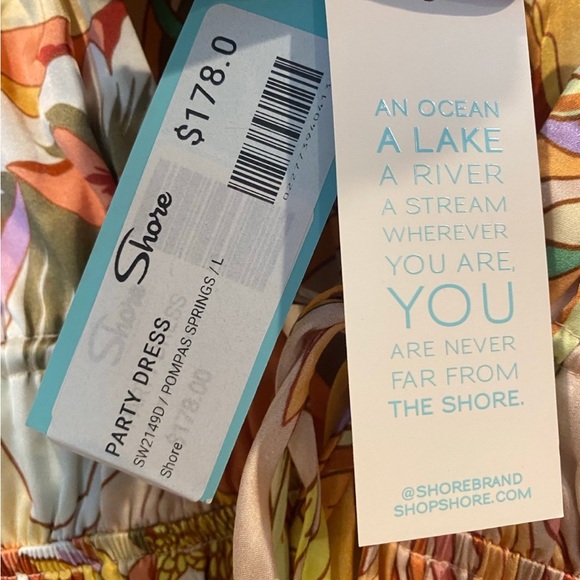 Shore Pompas springs mini party dress size Large NWT - Picture 3 of 5